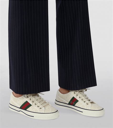 gucci tennis sneaker 1977|gucci 1977 tennis shoes women's.